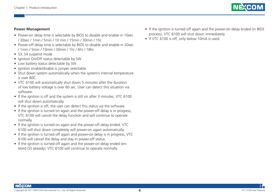 NEXCOM VTC 6100 User Manual | Page 19 / 116