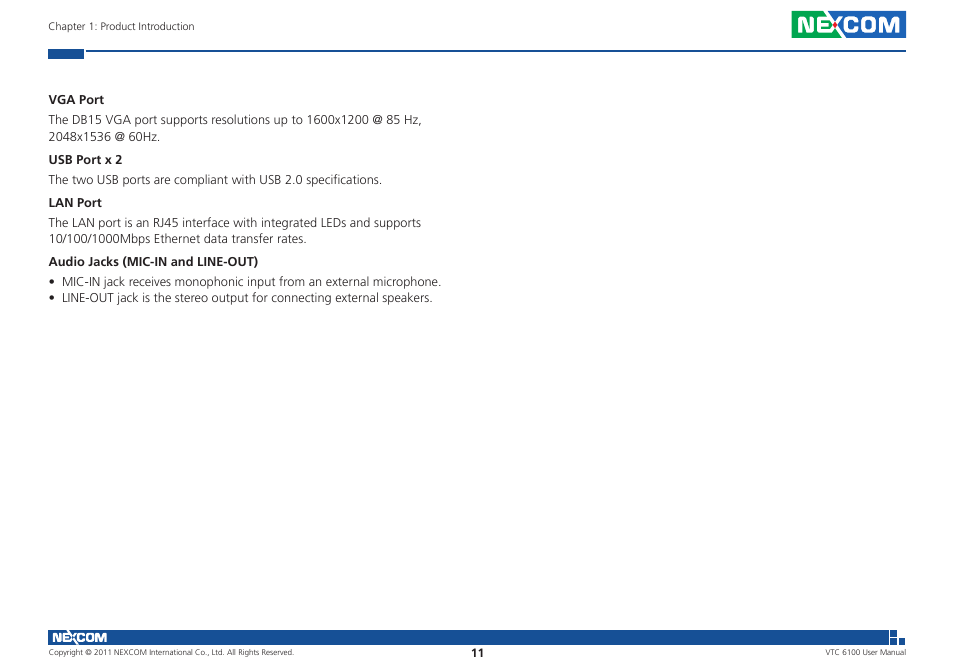NEXCOM VTC 6100 User Manual | Page 26 / 116