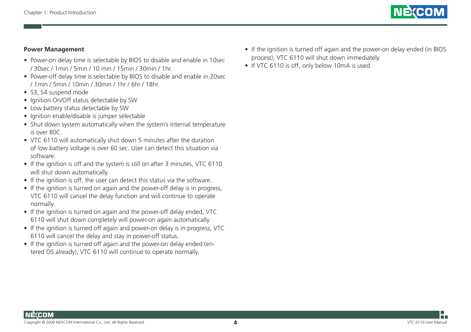 NEXCOM VTC 6110 User Manual | Page 18 / 117