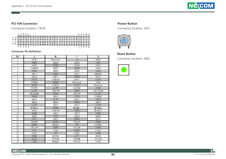 NEXCOM VTC 6120 User Manual | Page 102 / 116