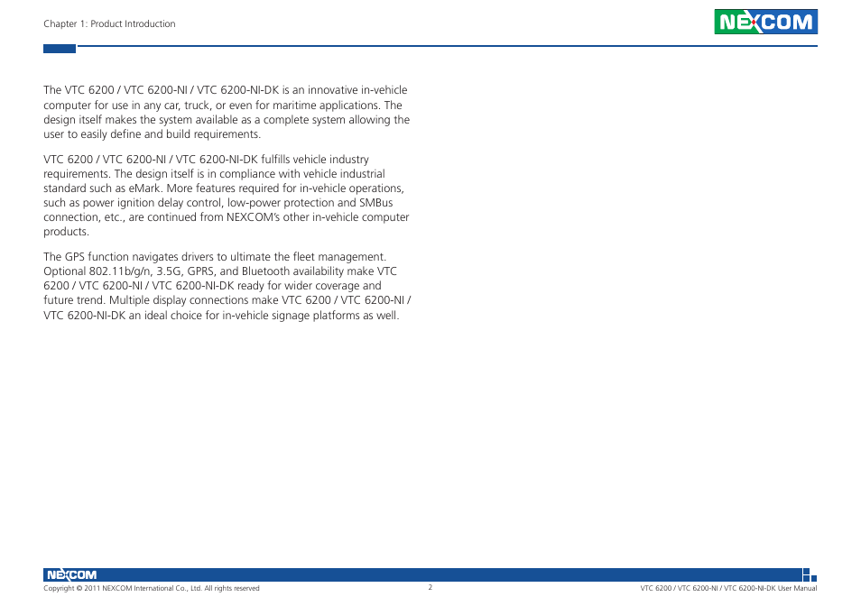 NEXCOM VTC 6200 User Manual | Page 15 / 81