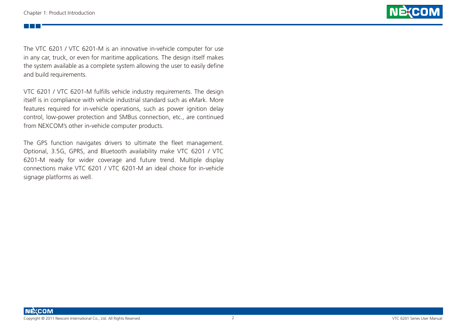 NEXCOM VTC 6201 User Manual | Page 16 / 76