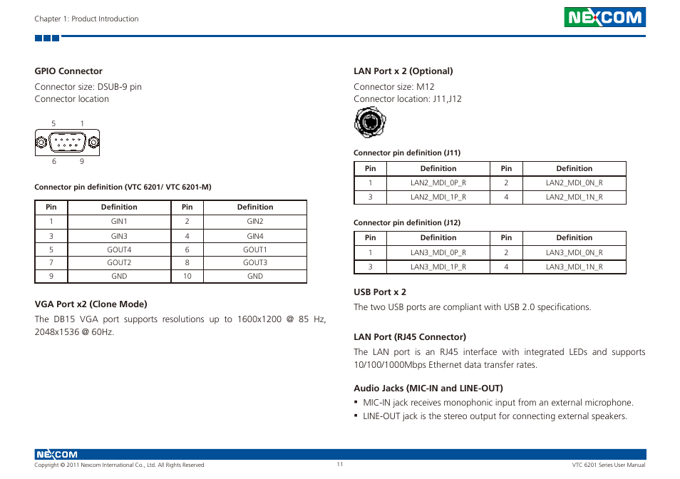 NEXCOM VTC 6201 User Manual | Page 25 / 76