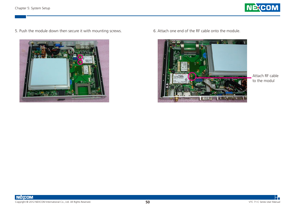 NEXCOM VTC 7100-C8SK User Manual | Page 64 / 110