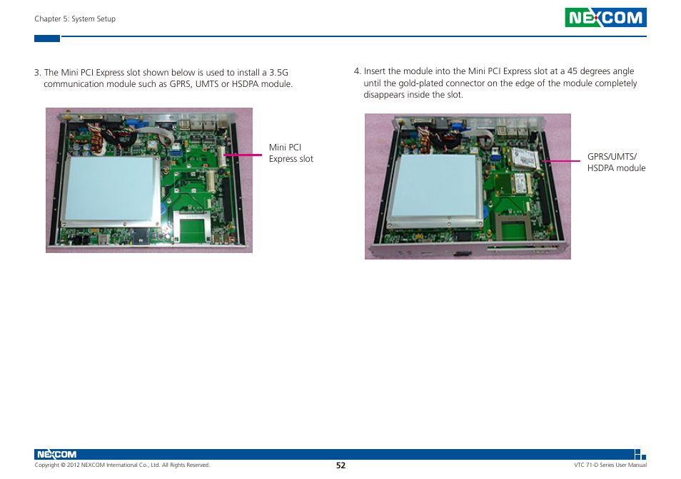 NEXCOM VTC 7100-D1K User Manual | Page 66 / 117