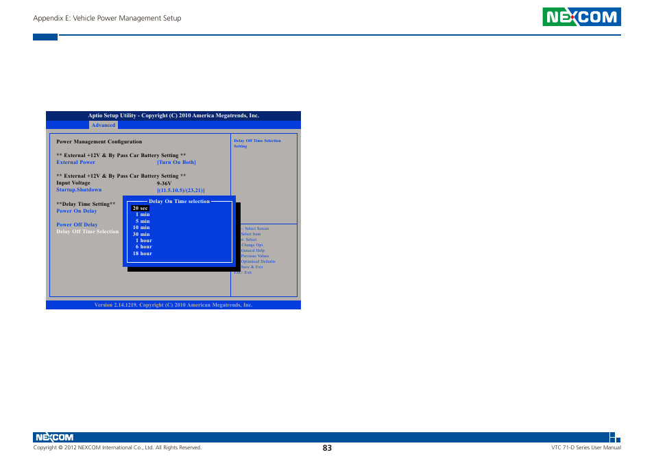 NEXCOM VTC 7100-D1K User Manual | Page 97 / 117