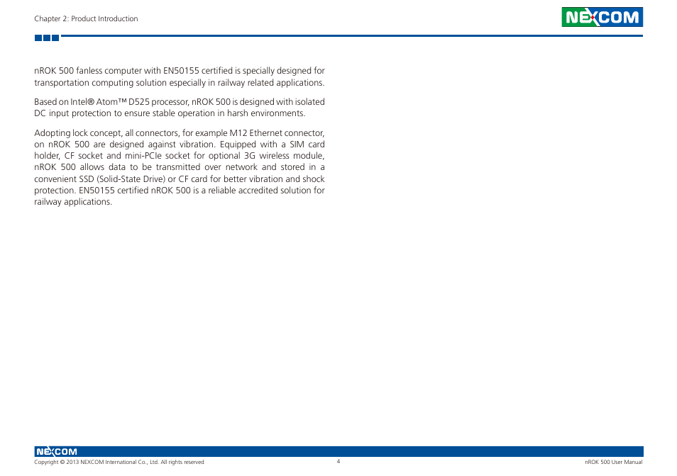 NEXCOM nROK 500 User Manual | Page 17 / 42