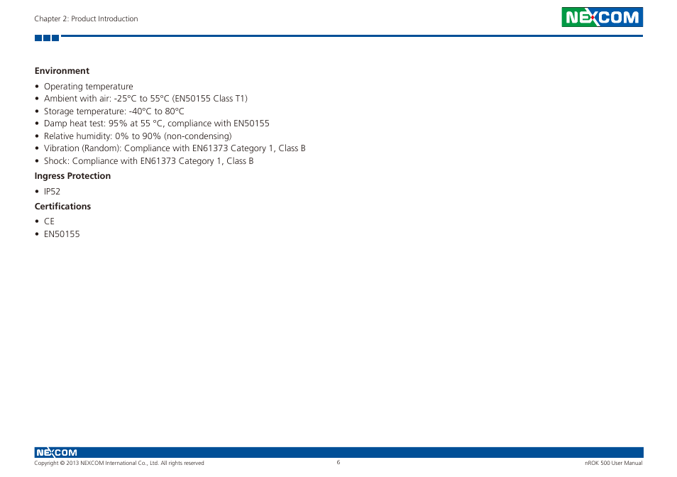 NEXCOM nROK 500 User Manual | Page 19 / 42