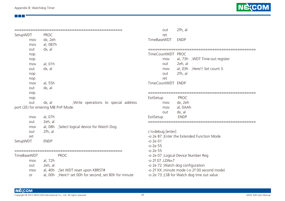 NEXCOM nROK 500 User Manual | Page 41 / 42