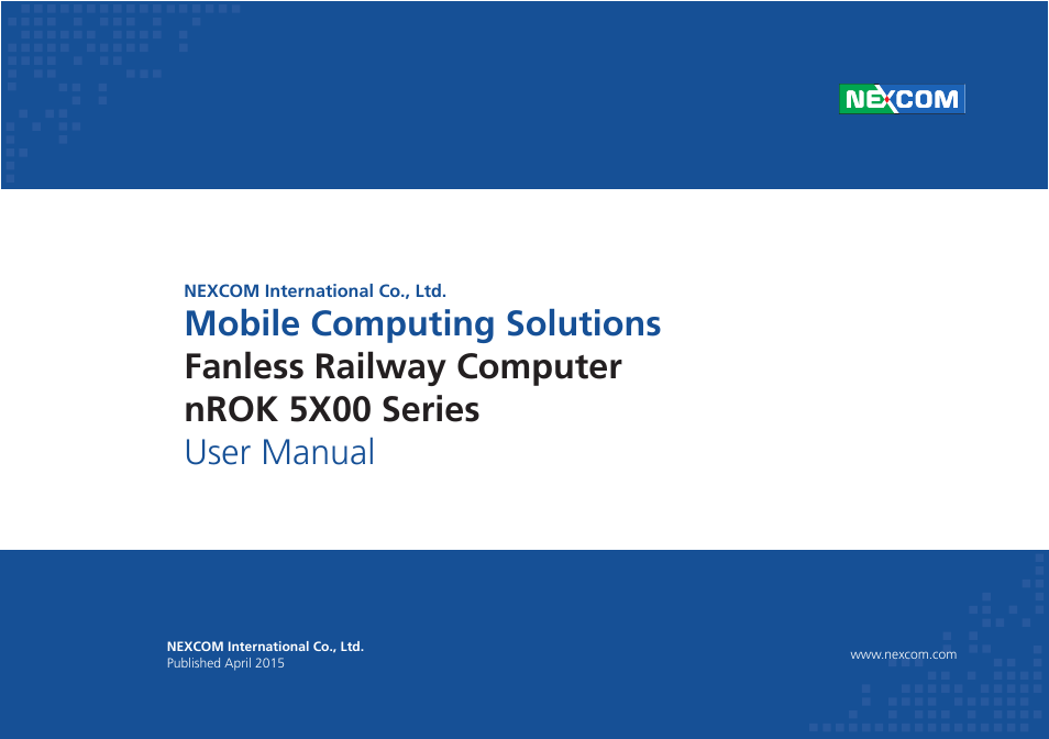 NEXCOM nROK 5300 User Manual | 62 pages