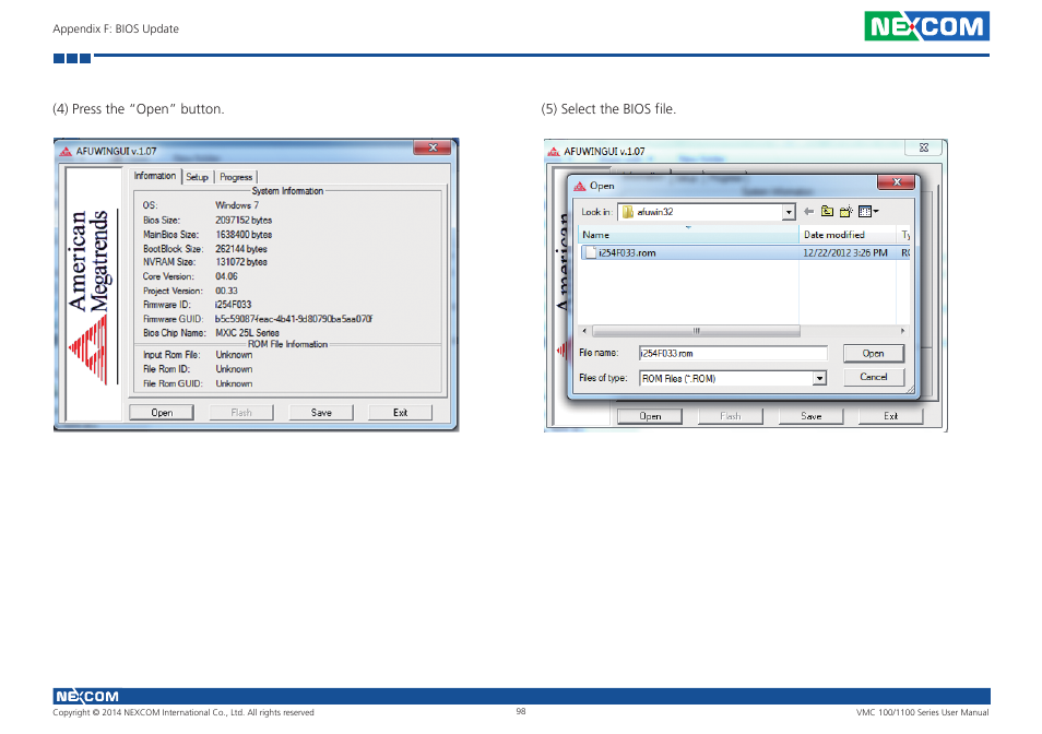 NEXCOM VMC 100 User Manual | Page 112 / 113