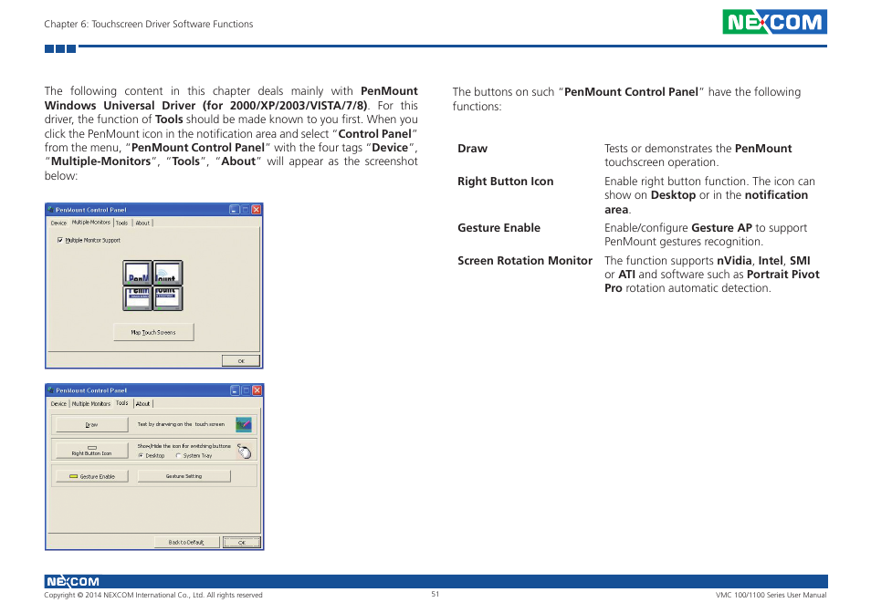 NEXCOM VMC 100 User Manual | Page 65 / 113