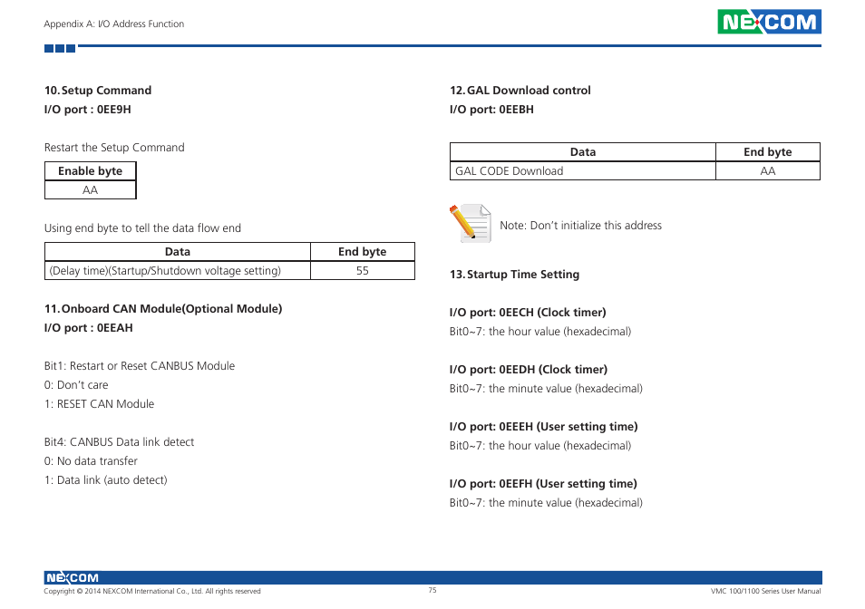 NEXCOM VMC 100 User Manual | Page 89 / 113