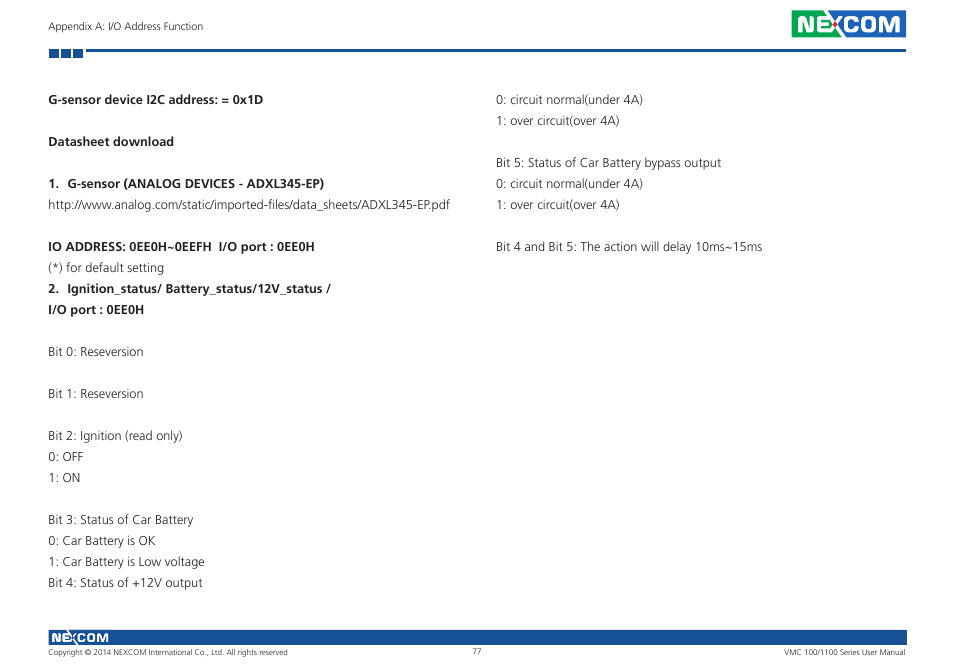 NEXCOM VMC 100 User Manual | Page 91 / 113