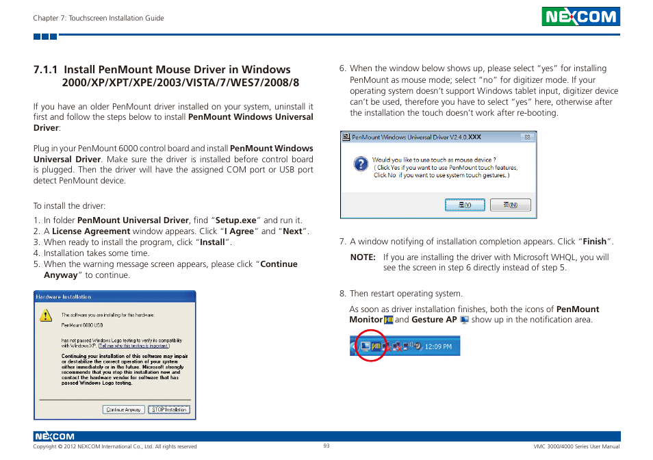 NEXCOM VMC 3000/ 3001 User Manual | Page 109 / 190