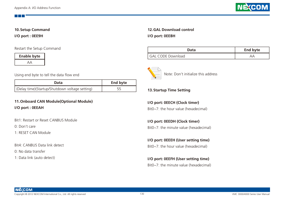 NEXCOM VMC 3000/ 3001 User Manual | Page 146 / 190