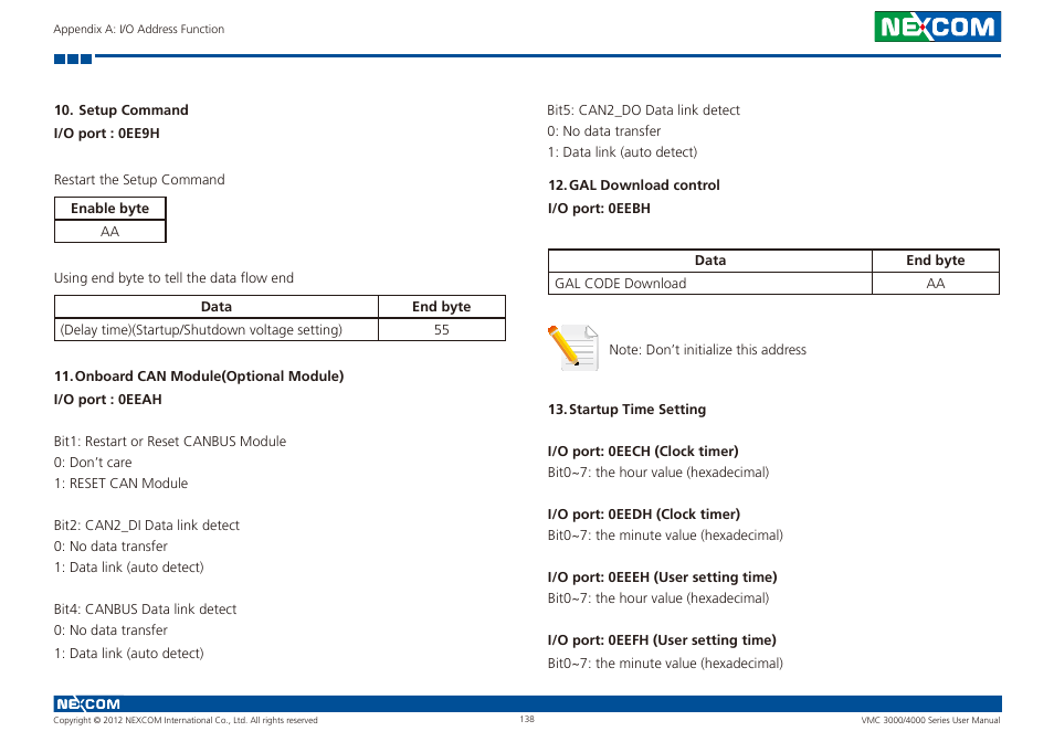 NEXCOM VMC 3000/ 3001 User Manual | Page 154 / 190