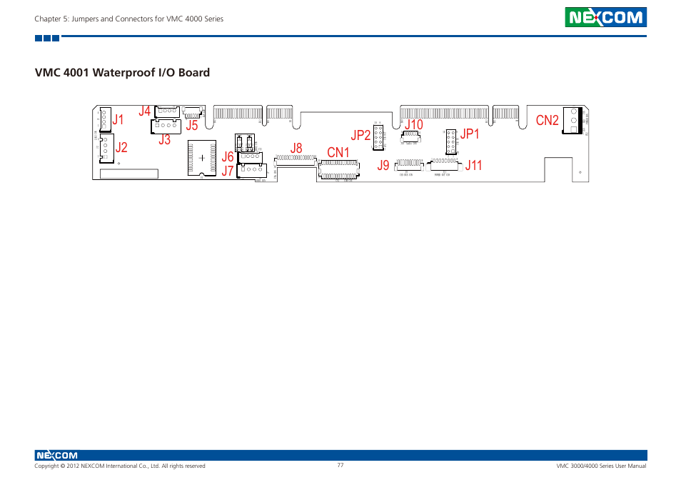 Vmc 4001 waterproof i/o board | NEXCOM VMC 3000/ 3001 User Manual | Page 93 / 190