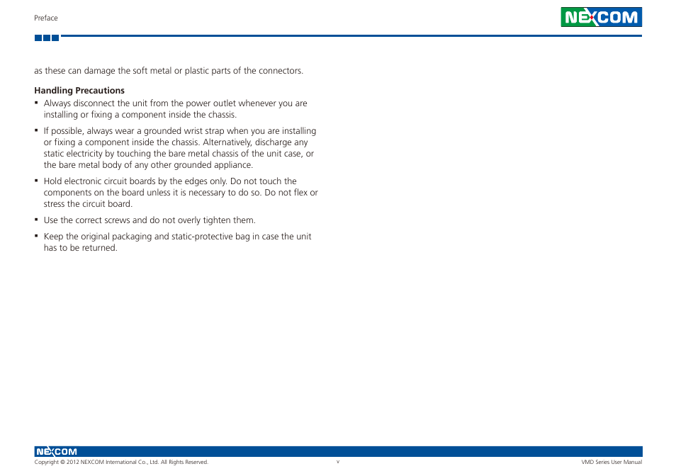 NEXCOM VMD 1000 User Manual | Page 5 / 29