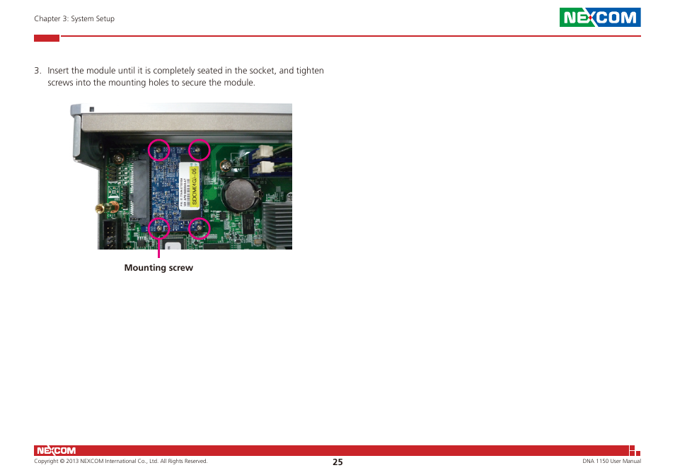 NEXCOM DNA 1150 User Manual | Page 39 / 66