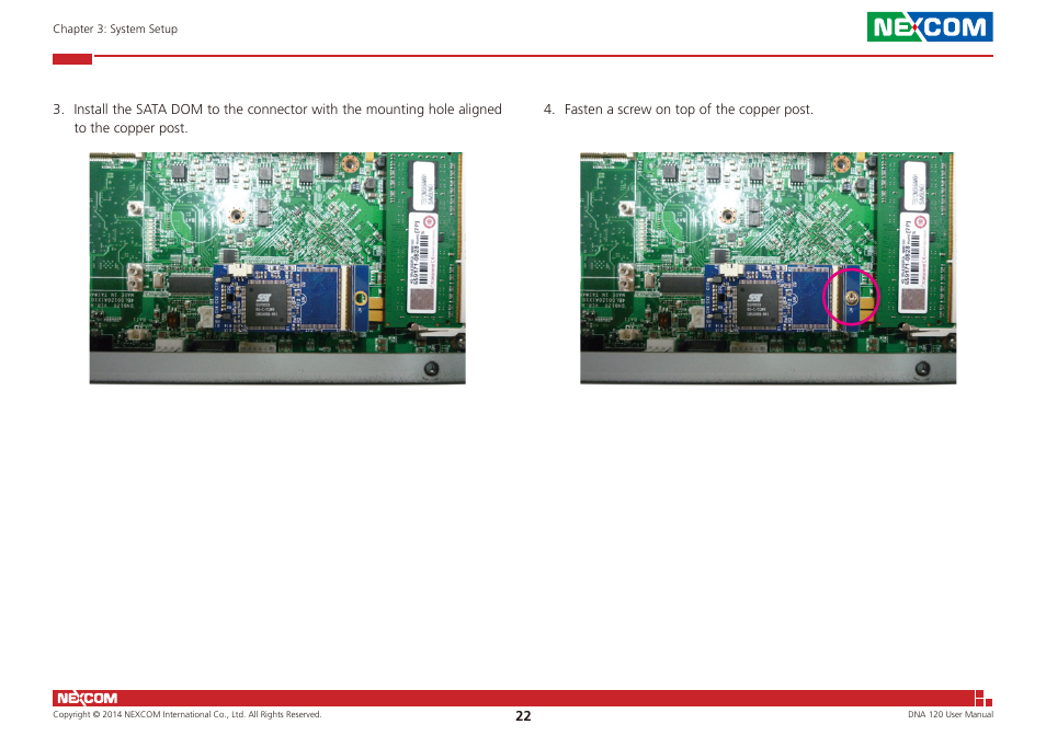 NEXCOM DNA 120 User Manual | Page 36 / 54