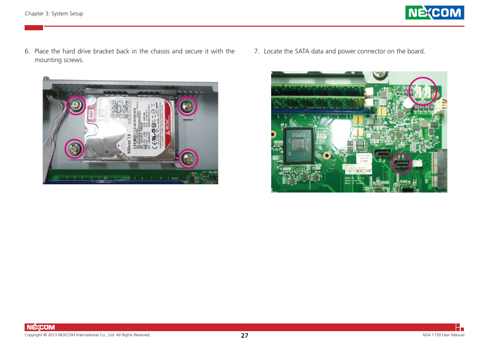 NEXCOM NSA 1150 User Manual | Page 41 / 61