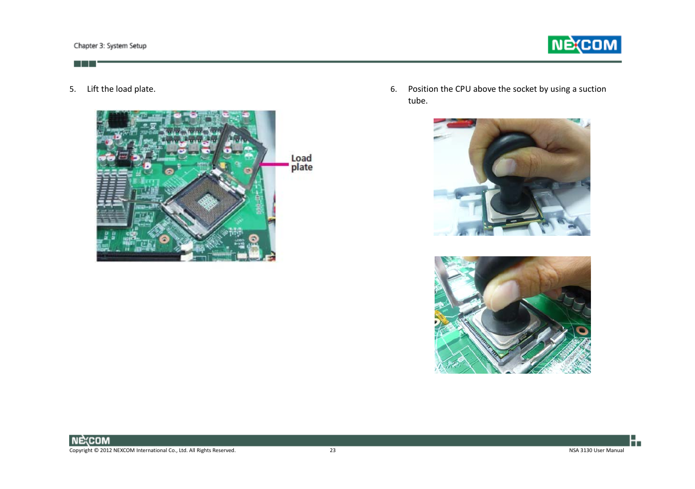 NEXCOM NSA 3130 User Manual | Page 36 / 96