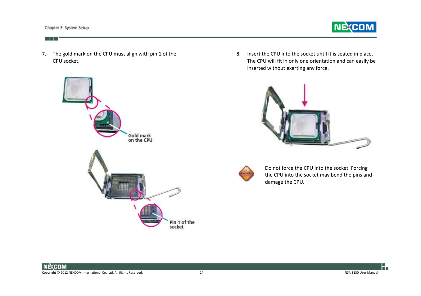 NEXCOM NSA 3130 User Manual | Page 37 / 96