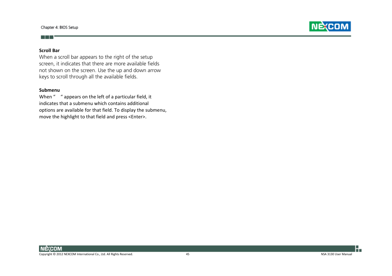 NEXCOM NSA 3130 User Manual | Page 58 / 96