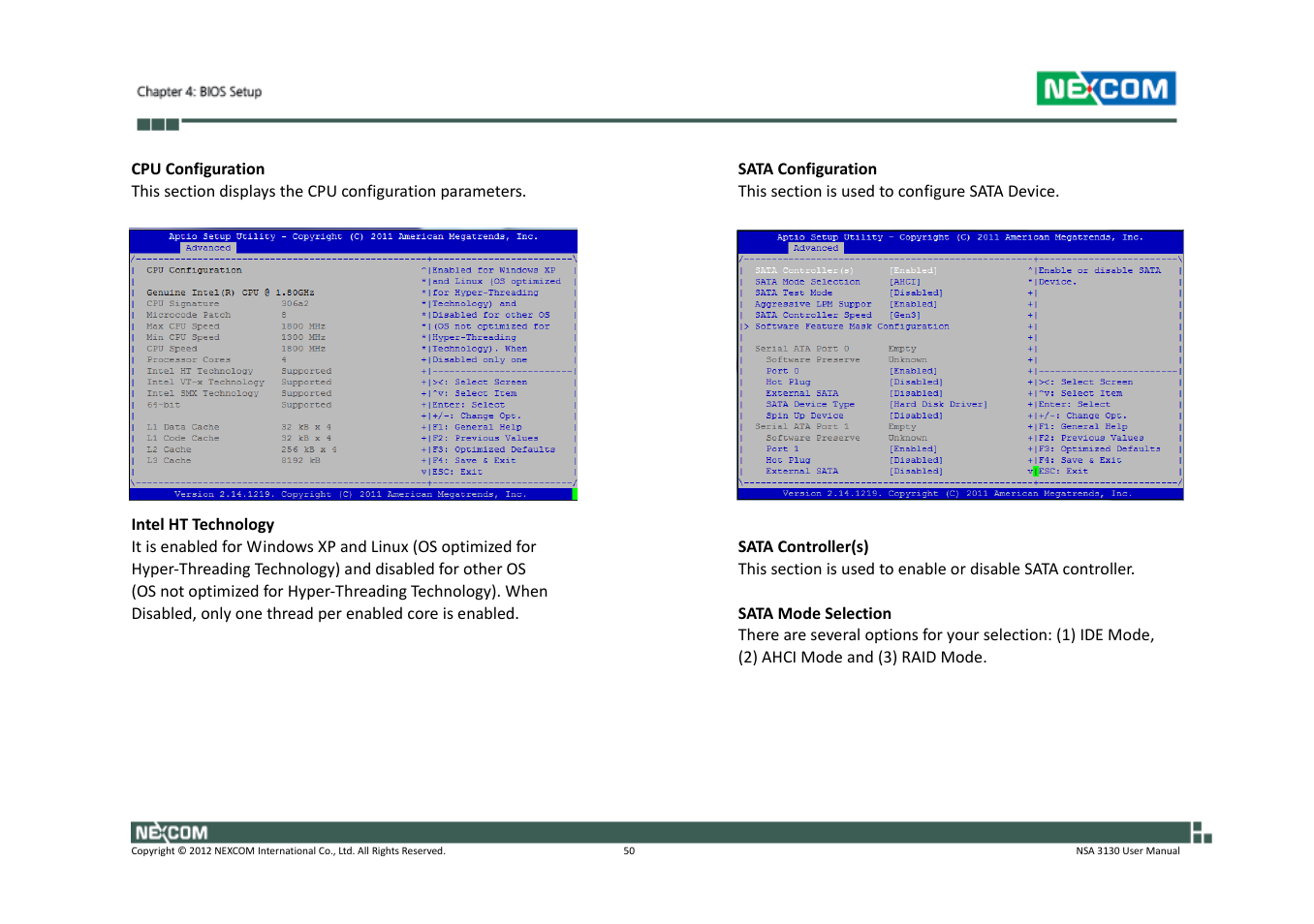 NEXCOM NSA 3130 User Manual | Page 63 / 96