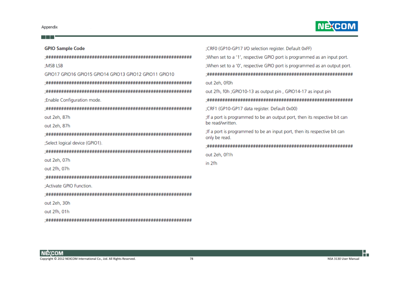 NEXCOM NSA 3130 User Manual | Page 91 / 96