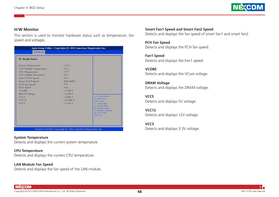 NEXCOM NSA 3150 User Manual | Page 62 / 71