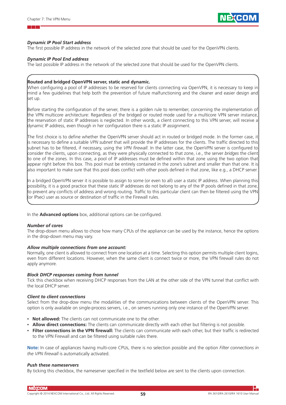 NEXCOM IFA 1610 User Manual | Page 62 / 88