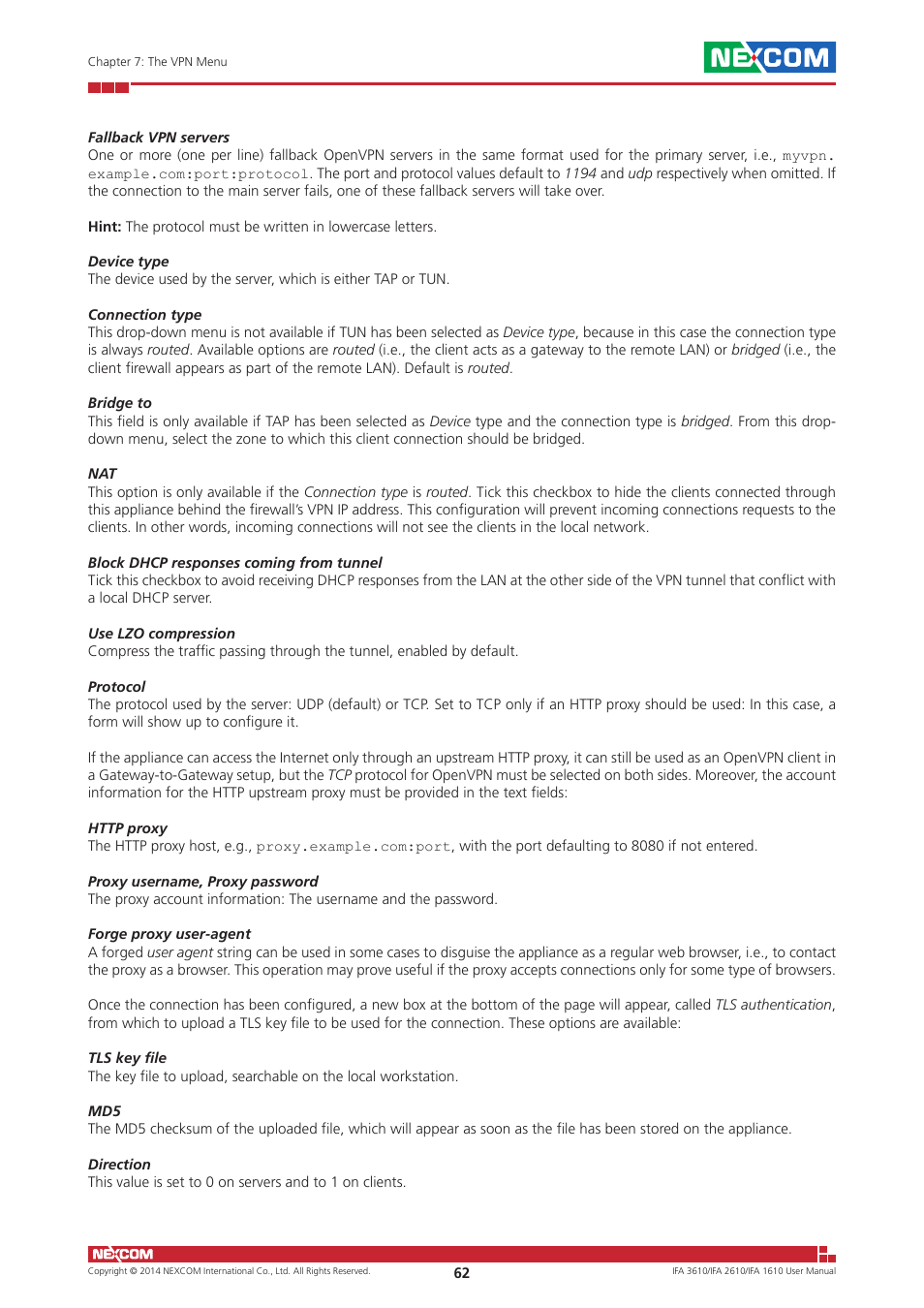 NEXCOM IFA 1610 User Manual | Page 65 / 88