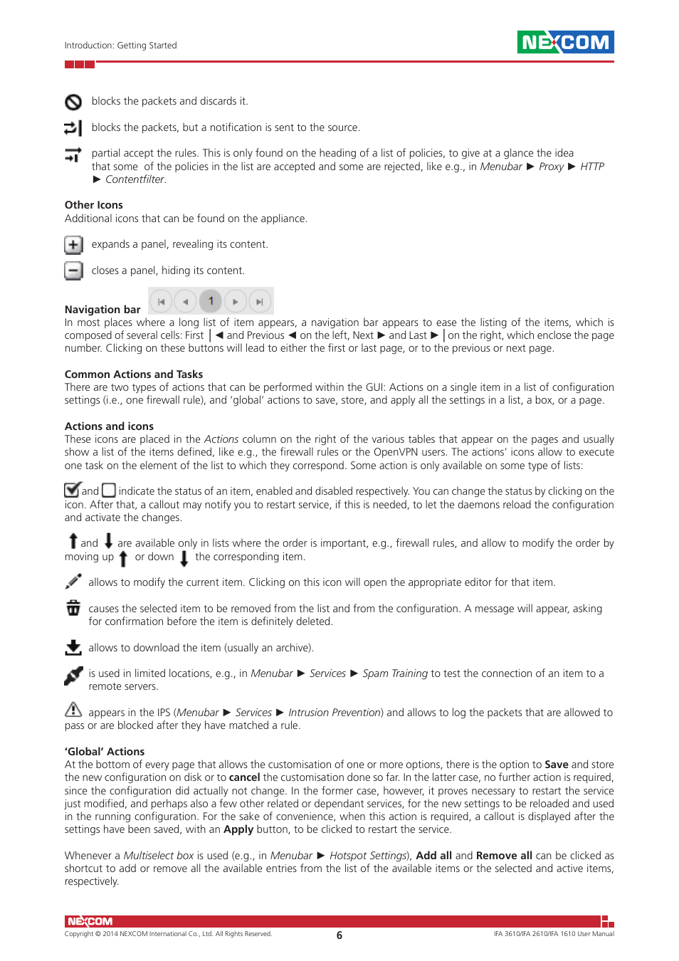 NEXCOM IFA 1610 User Manual | Page 9 / 88