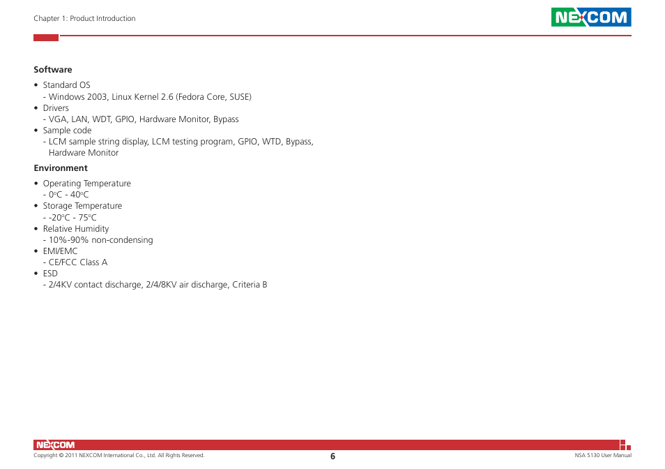 NEXCOM NSA 5130 User Manual | Page 19 / 107