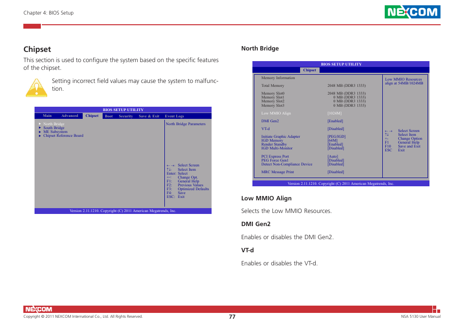 Chipset | NEXCOM NSA 5130 User Manual | Page 90 / 107