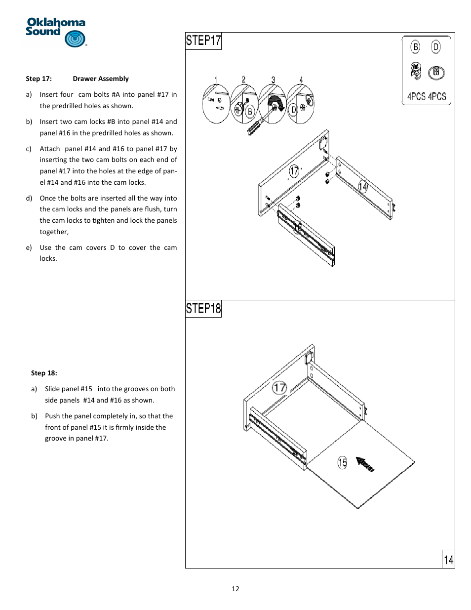 Oklahoma Sound #MMC User Manual | Page 12 / 16