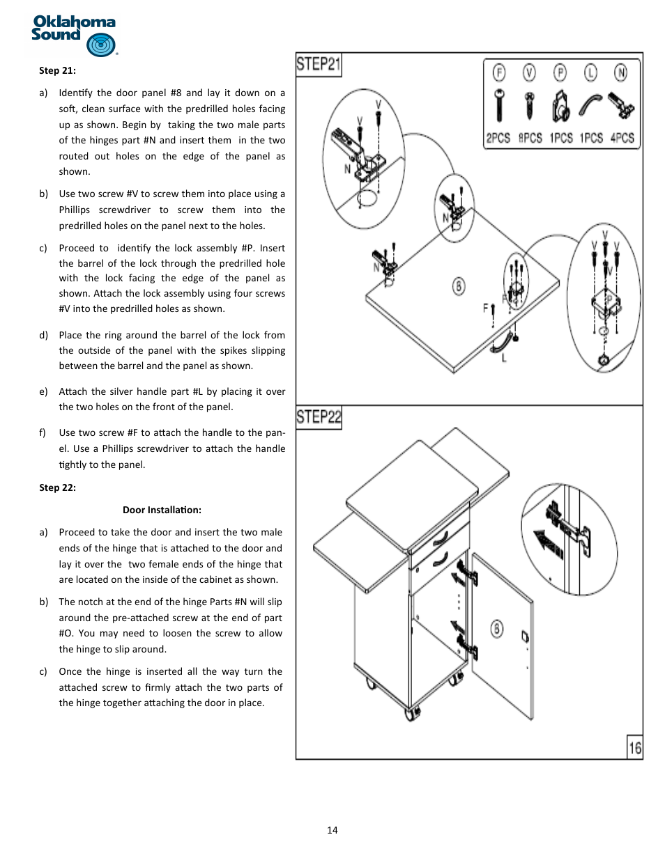 Oklahoma Sound #MMC User Manual | Page 14 / 16