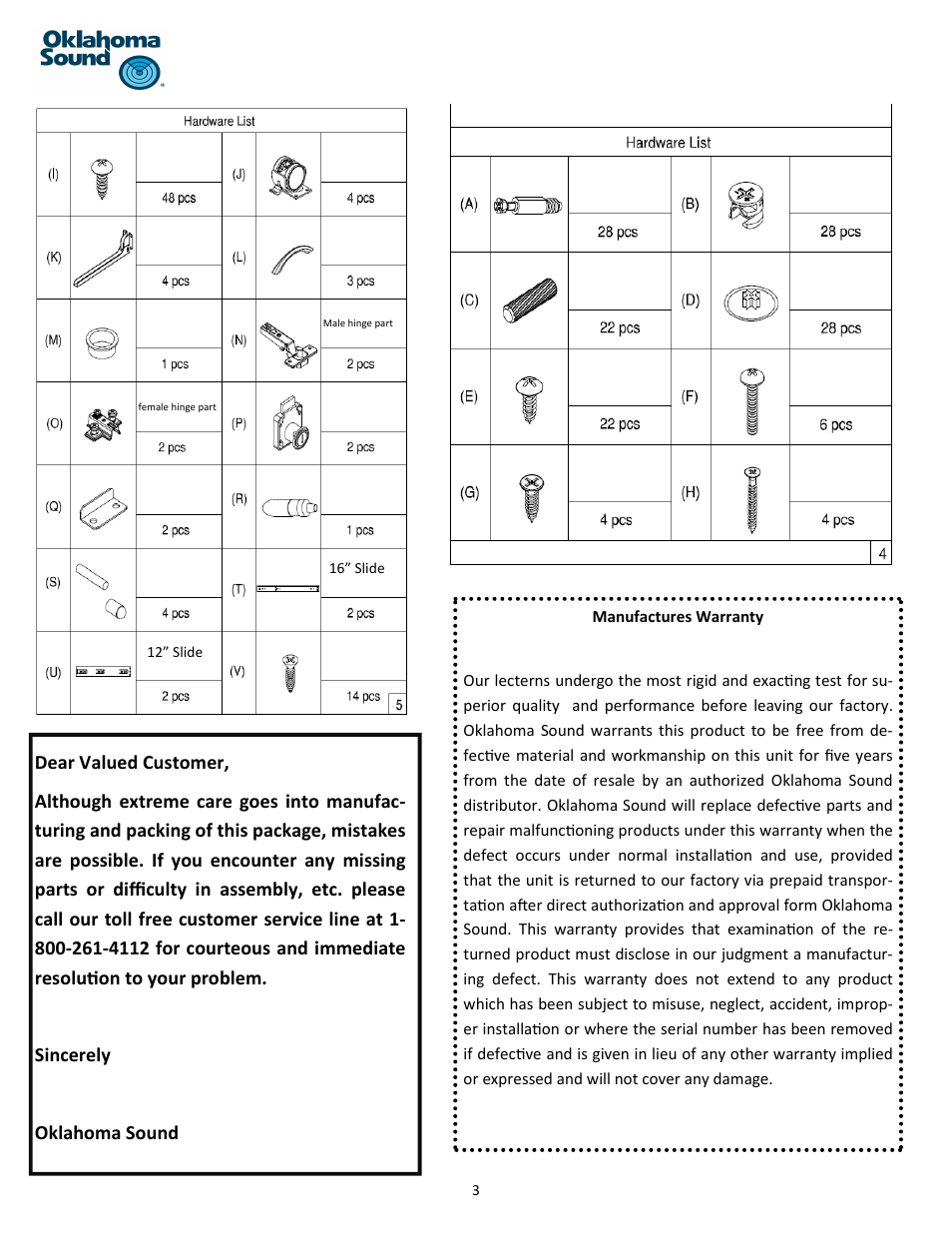 Oklahoma Sound #MMC User Manual | Page 3 / 16