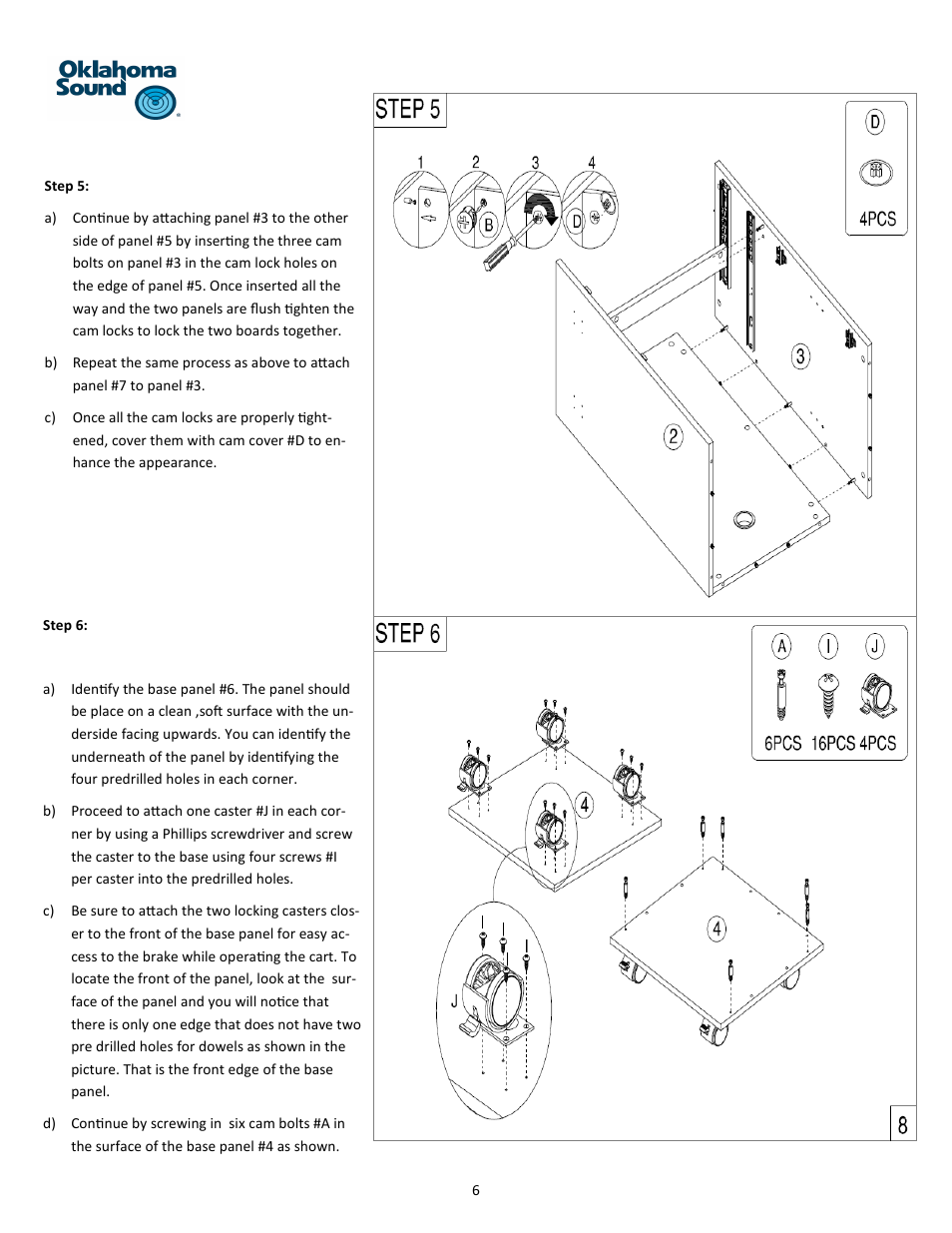 Oklahoma Sound #MMC User Manual | Page 6 / 16