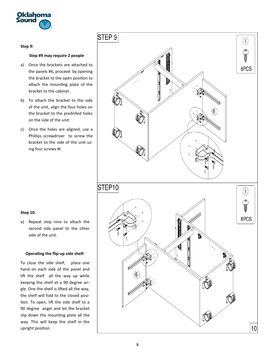 Oklahoma Sound #MMC User Manual | Page 8 / 16