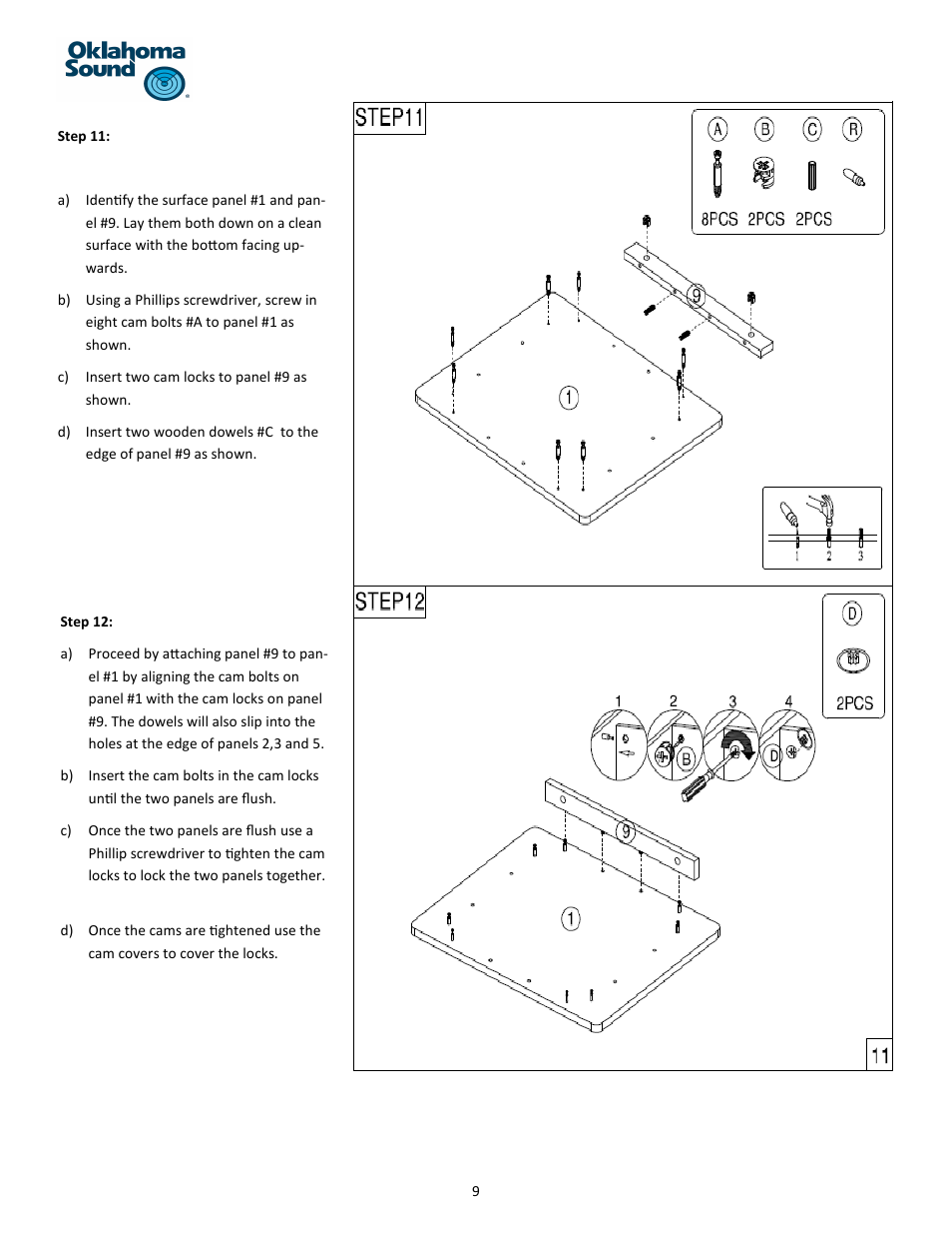 Oklahoma Sound #MMC User Manual | Page 9 / 16