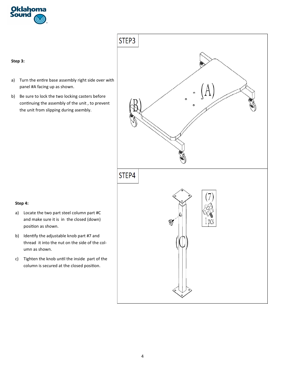 Oklahoma Sound #LSS User Manual | Page 4 / 9