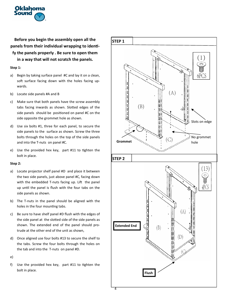 Oklahoma Sound #PRC 400 User Manual | Page 4 / 9