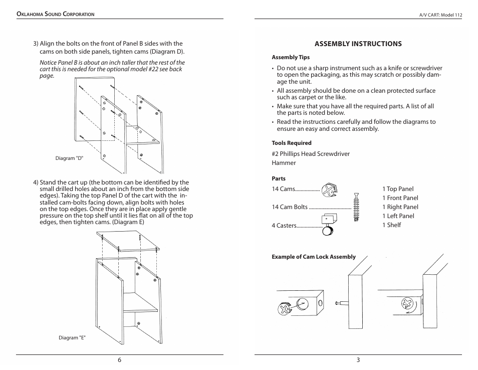 Oklahoma Sound #112 User Manual | Page 3 / 4