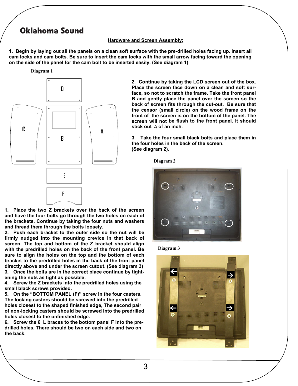 Oklahoma sound | Oklahoma Sound The Vision User Manual | Page 6 / 8