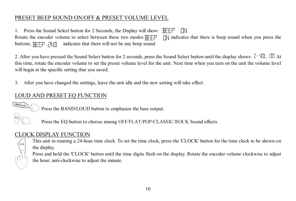 Hyundai H-CCR8083 User Manual | Page 10 / 31