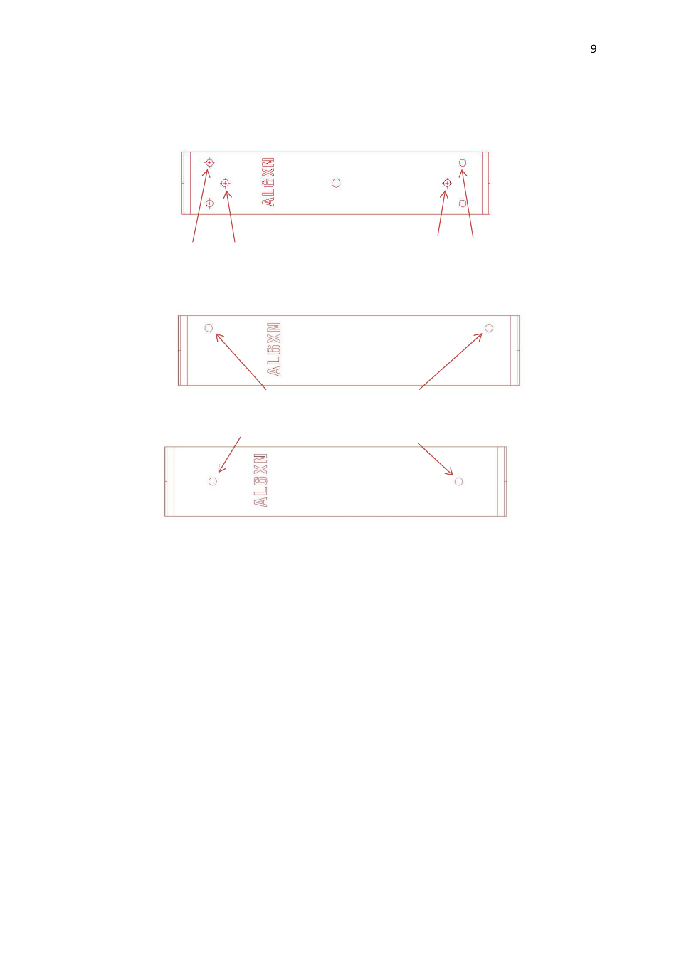 The 108/nat u-bracket is shown below | One Systems Natatorium User Manual | Page 9 / 27