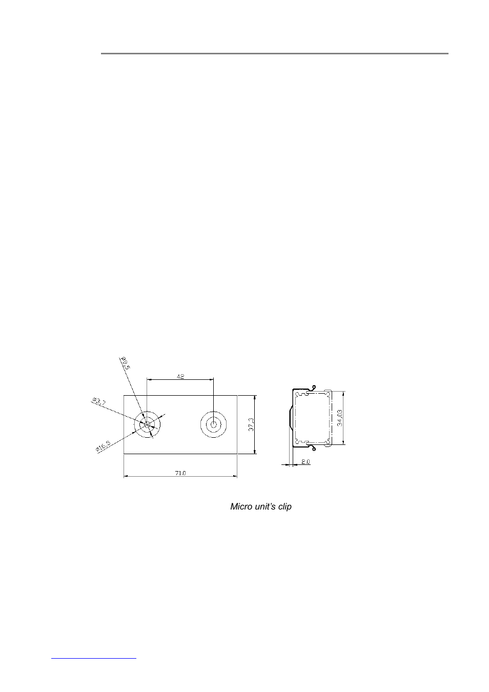 Electing a site for the, Thernet, Xtender | Nstallation | OT Systems ET1100C series User Manual | Page 6 / 12